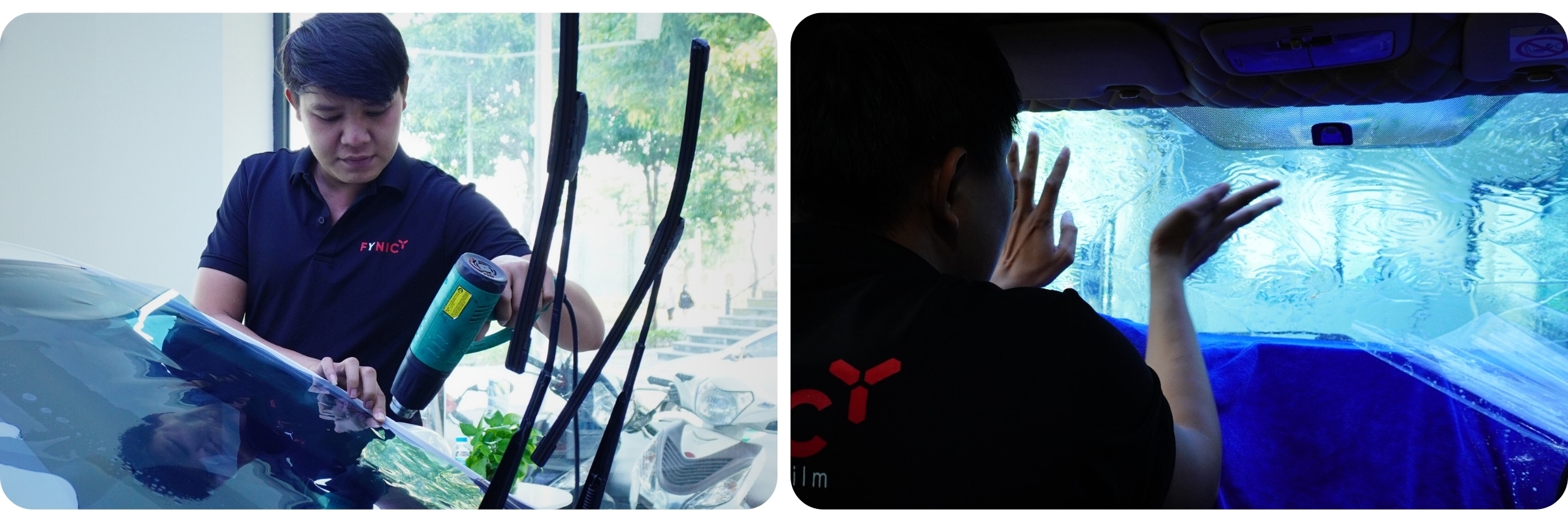 Hinh anh thi cong dan phim cach nhiet mini car 3