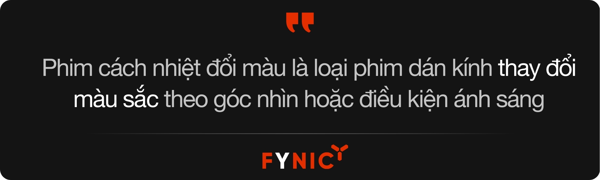 Phim cách nhiệt đổi màu là loại phim dán kính có khả năng thay đổi màu sắc