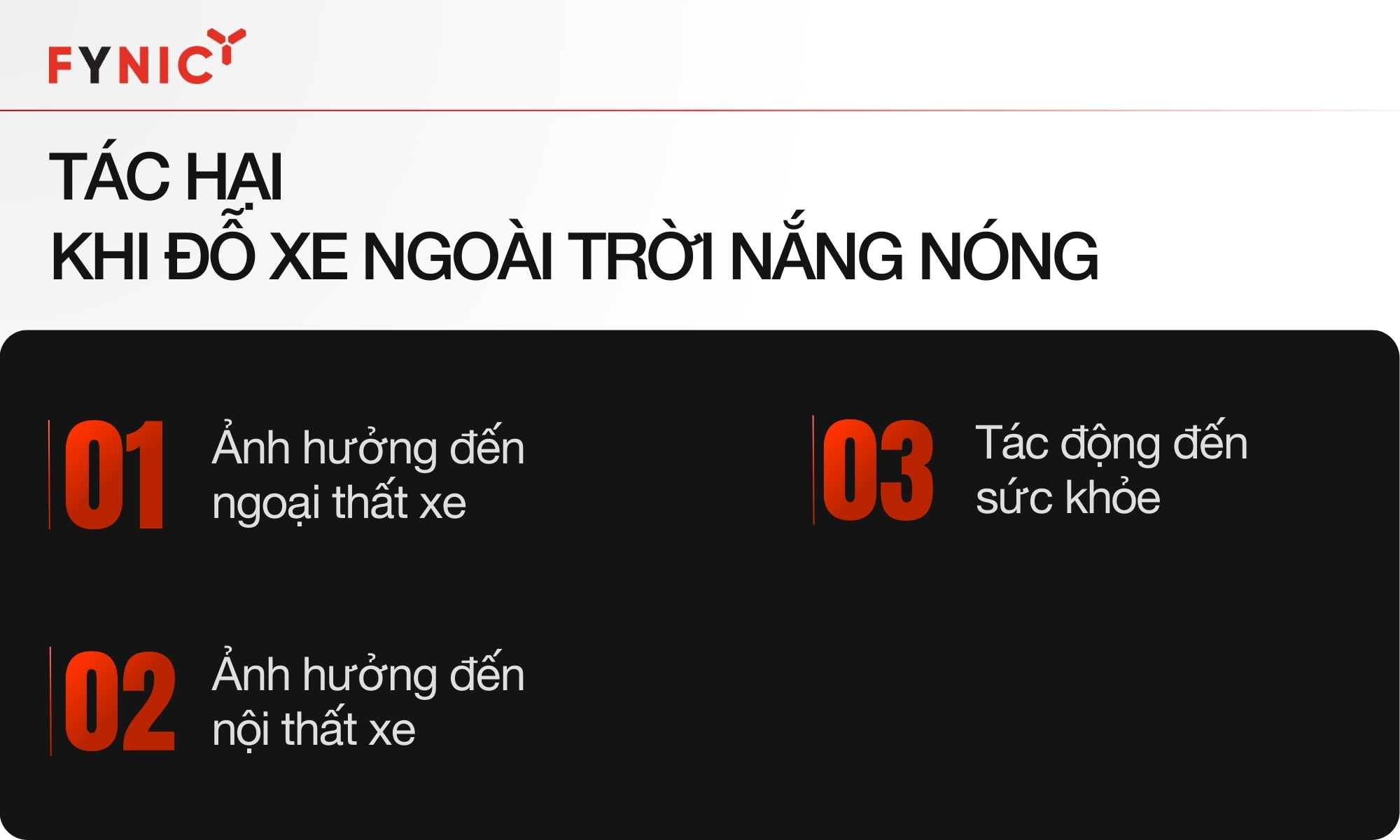 Để xe dưới trời nắng gây hại gì cho ô tô? 1 Tác hại khi đỗ xe ngoài trời nắng nóng