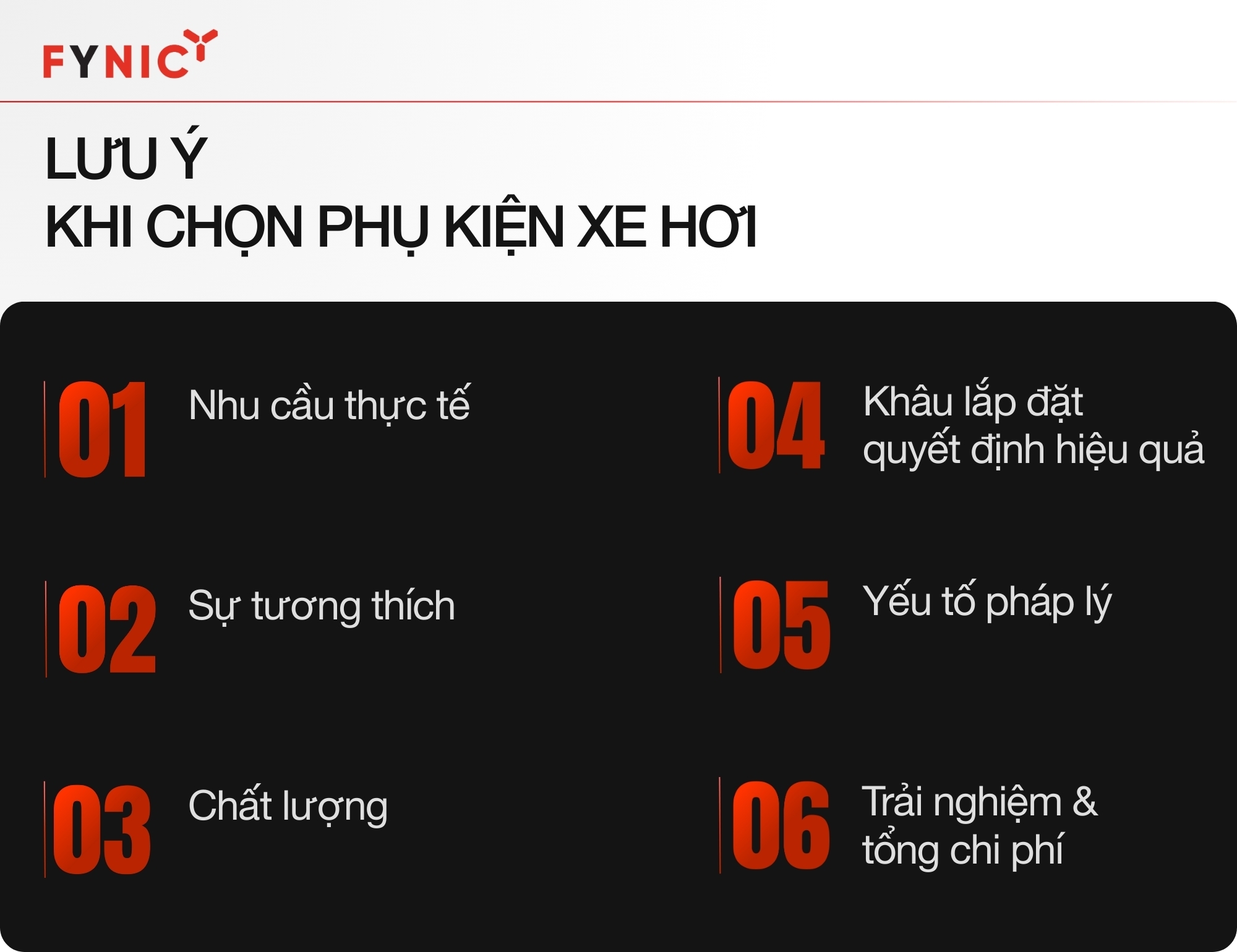 Gợi ý 18 phụ kiện cần thiết cho ô tô, cần lưu ý gì khi chọn 20 Lưu ý khi chọn phụ kiện xe hơi
