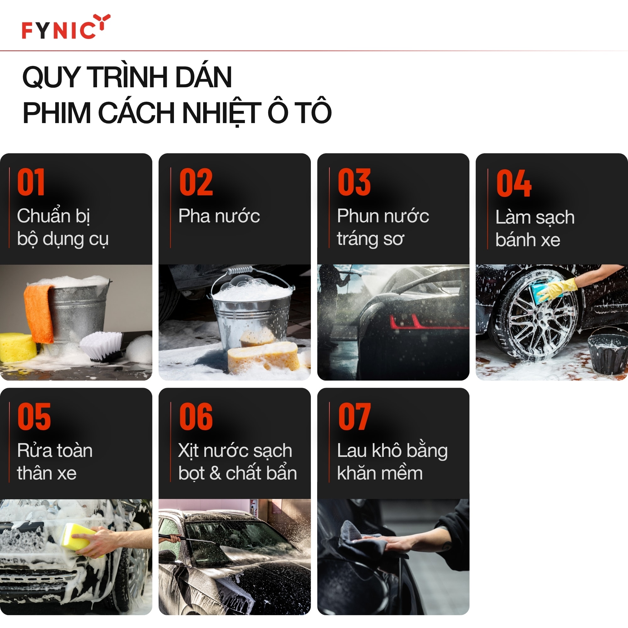 Cách rửa xe ô tô đúng cách tại nhà sạch và an toàn 1 Quy trình rửa xe ô tô đúng cách chuẩn như gara