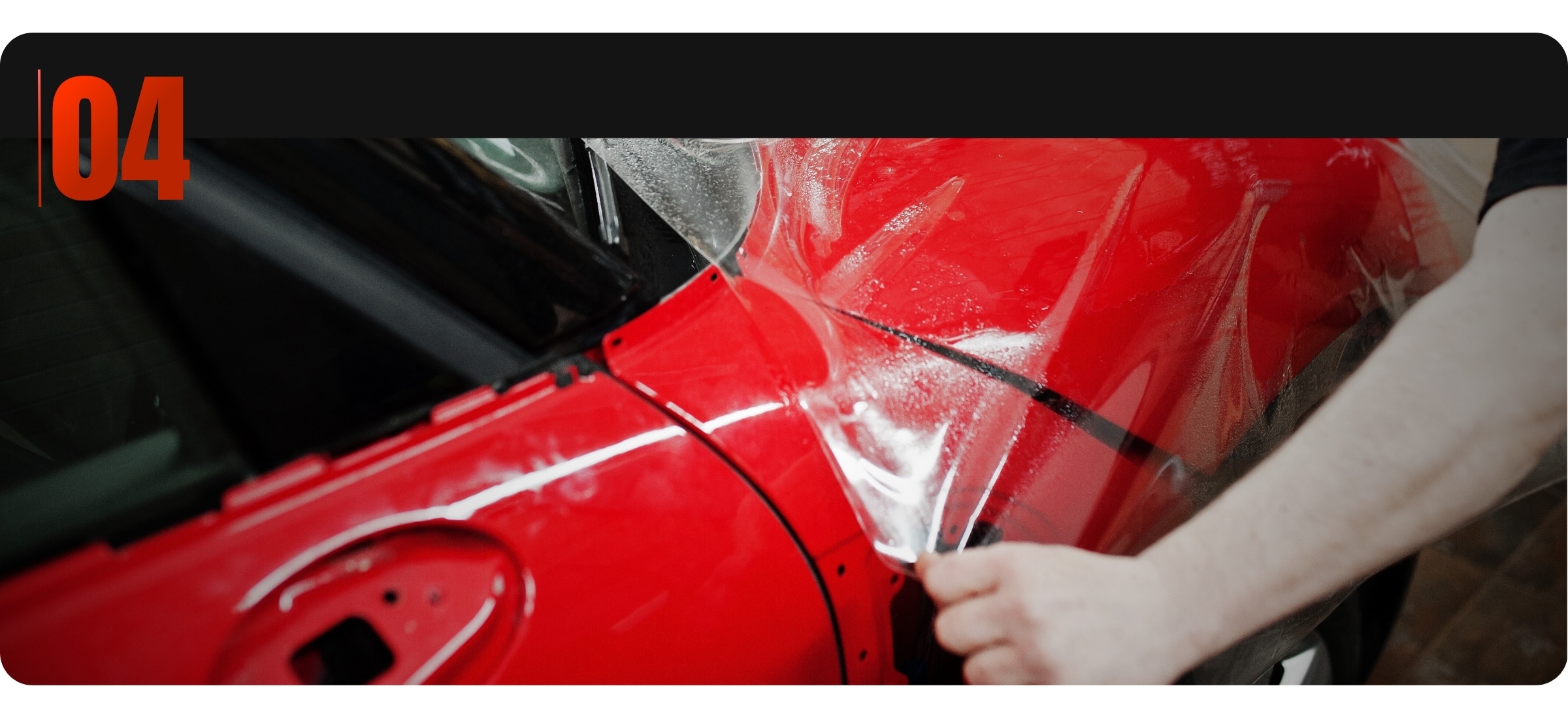 Quy trình dán PPF ô tô bước 4