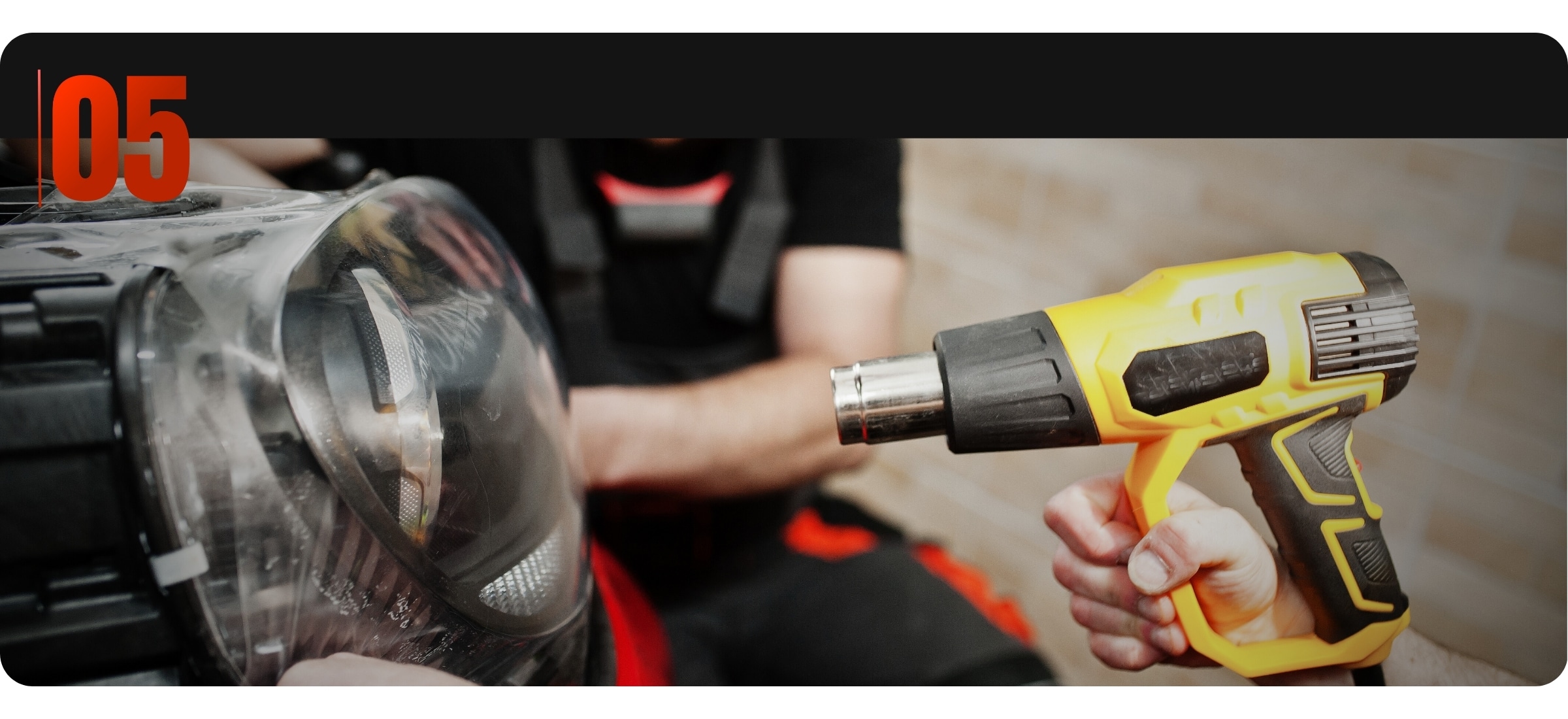 Quy trình dán PPF ô tô bước 5