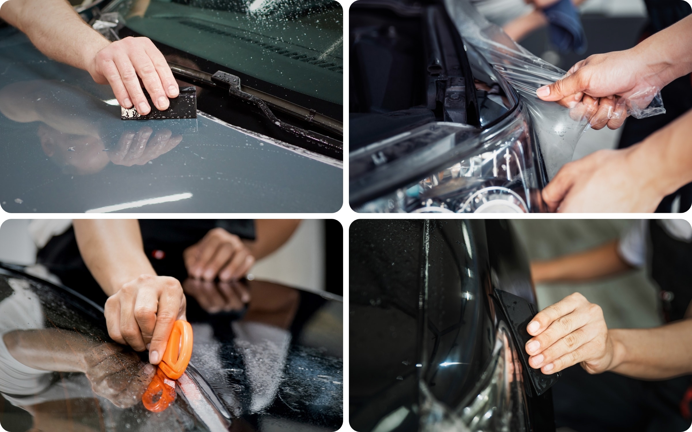 Dán PPF ô tô thực tế