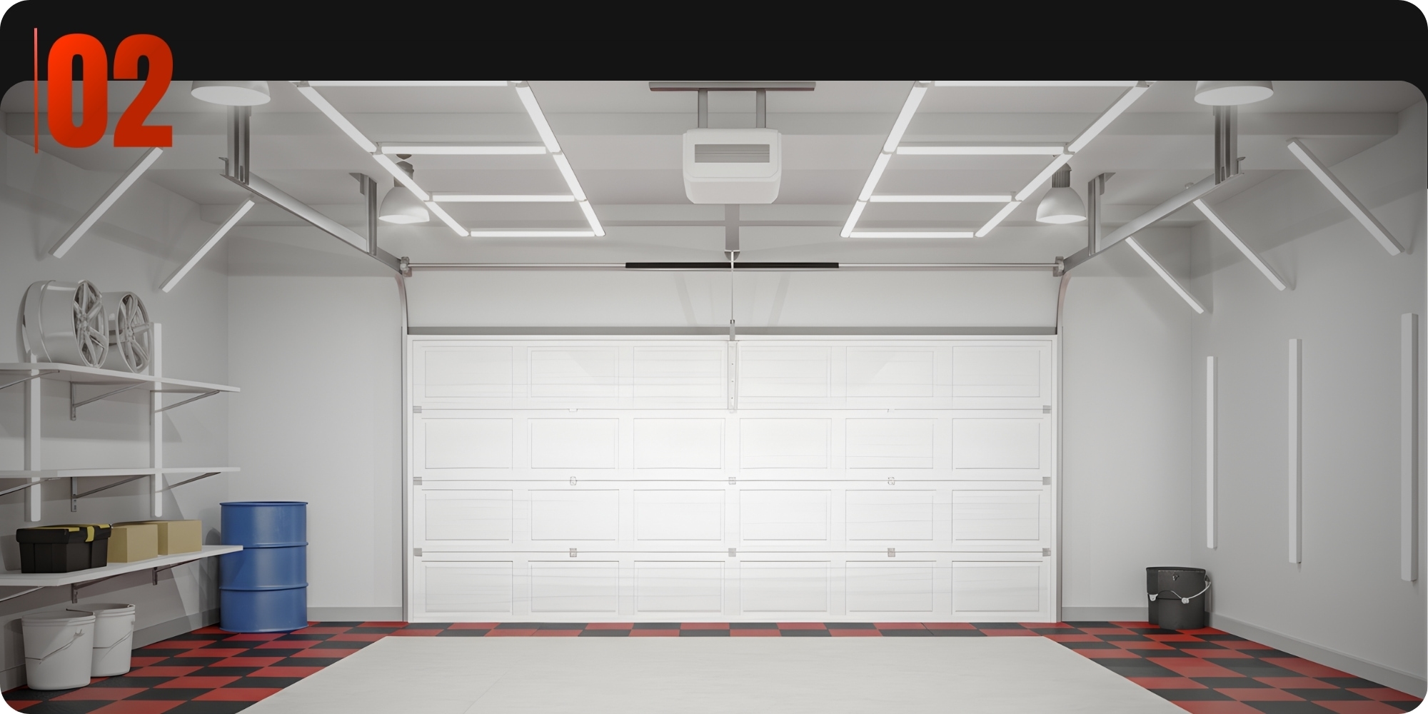 Chuẩn bị xe ô tô và phòng thi công