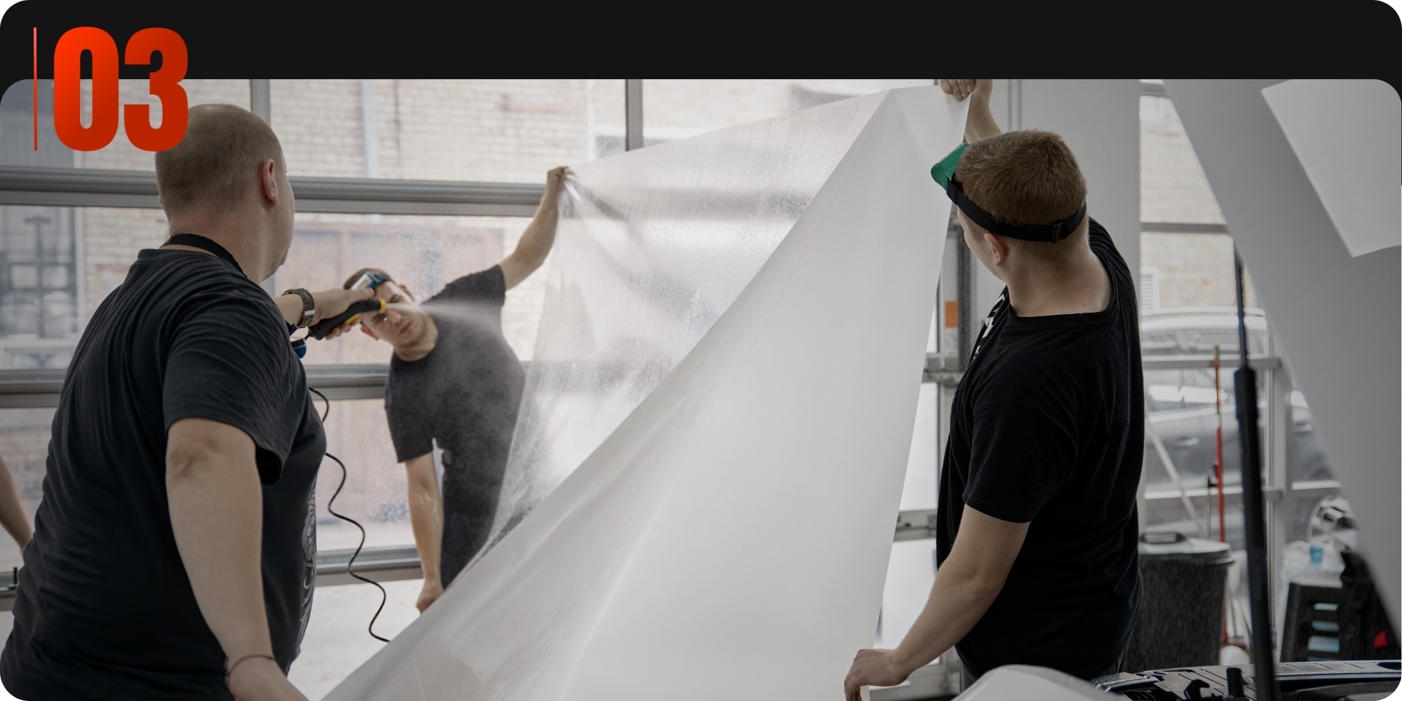 Đo đạc phim PPF theo kích thước bộ phận cần dán