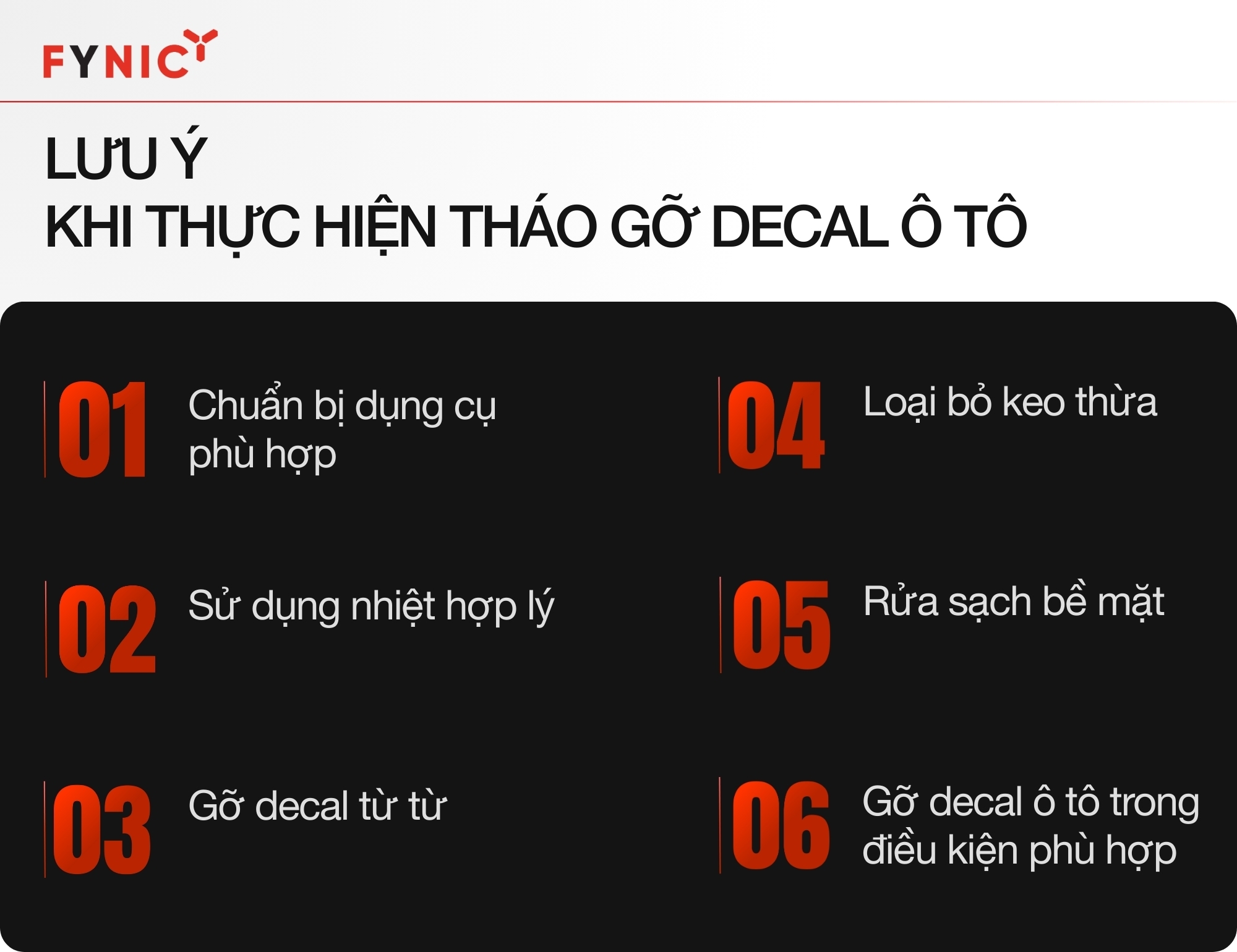Chia sẻ 4 cách gỡ bỏ decal ô tô hiệu quả, dễ thực hiện 5 Cần loại bỏ keo thừa sau khi gỡ decal cho ô tô