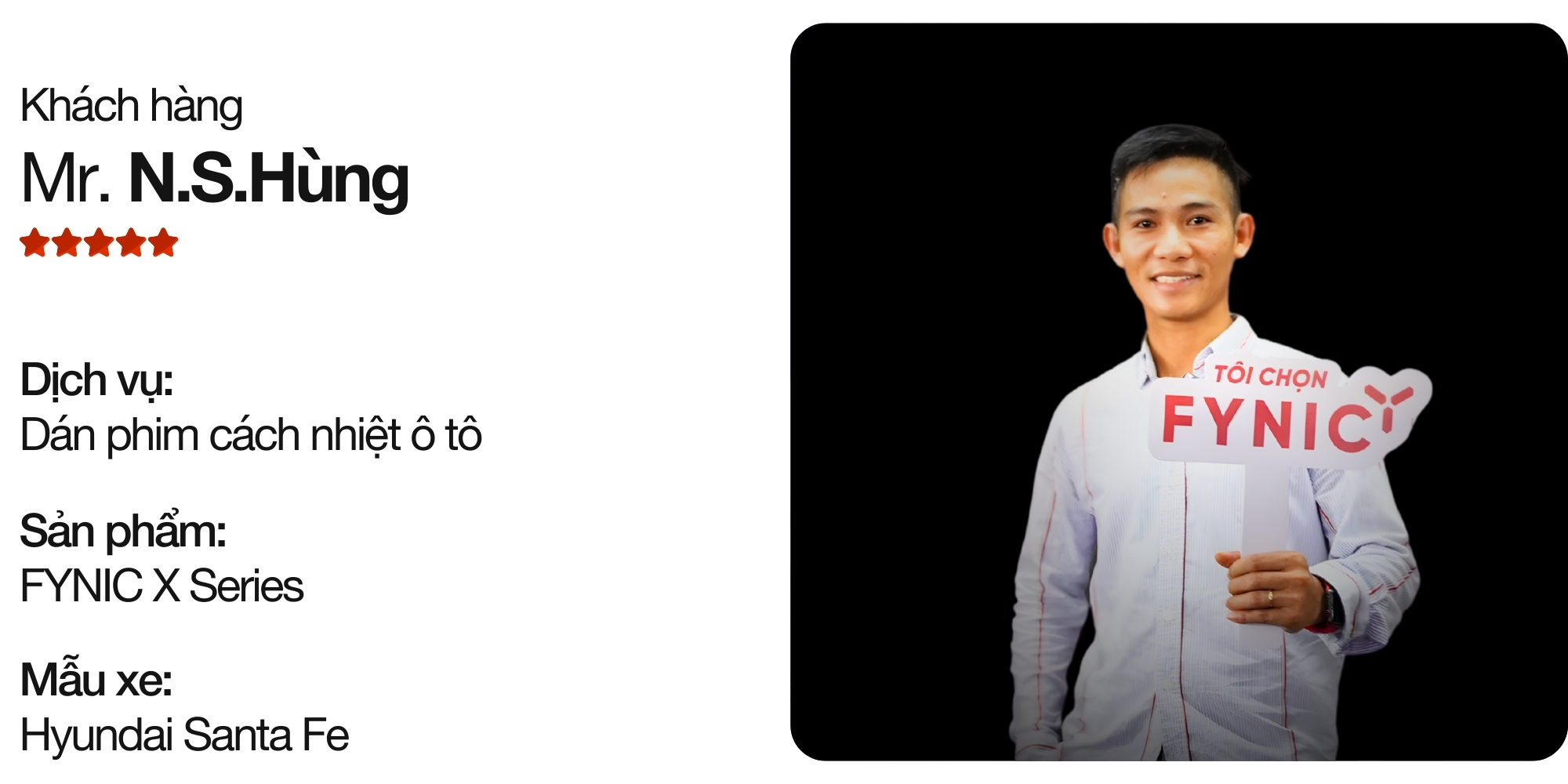 Mr. N.S.Hùng - Dán phim ô tô Hyundai SantaFe 1 trai nghiem khach hang hyundai santa fe 5