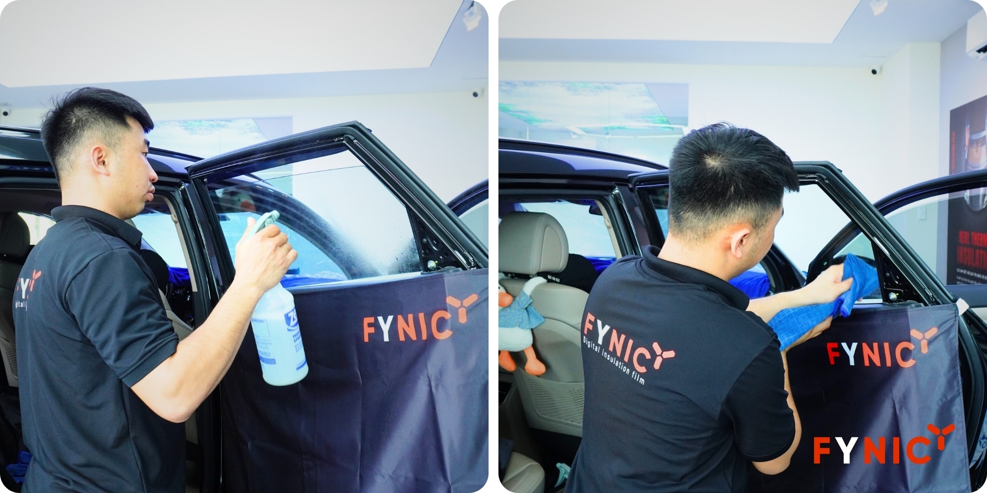 Mr. N.C.Hoàn - Dán phim ô tô Hyundai Tucson 4 trai nghiem khach hang hyundai tucson mr hoan 5