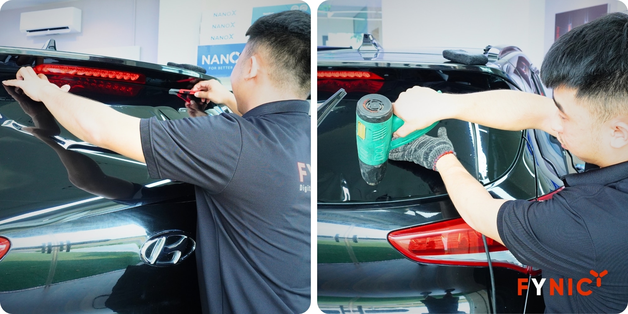 Mr. N.C.Hoàn - Dán phim ô tô Hyundai Tucson 5 trai nghiem khach hang hyundai tucson mr hoan 6